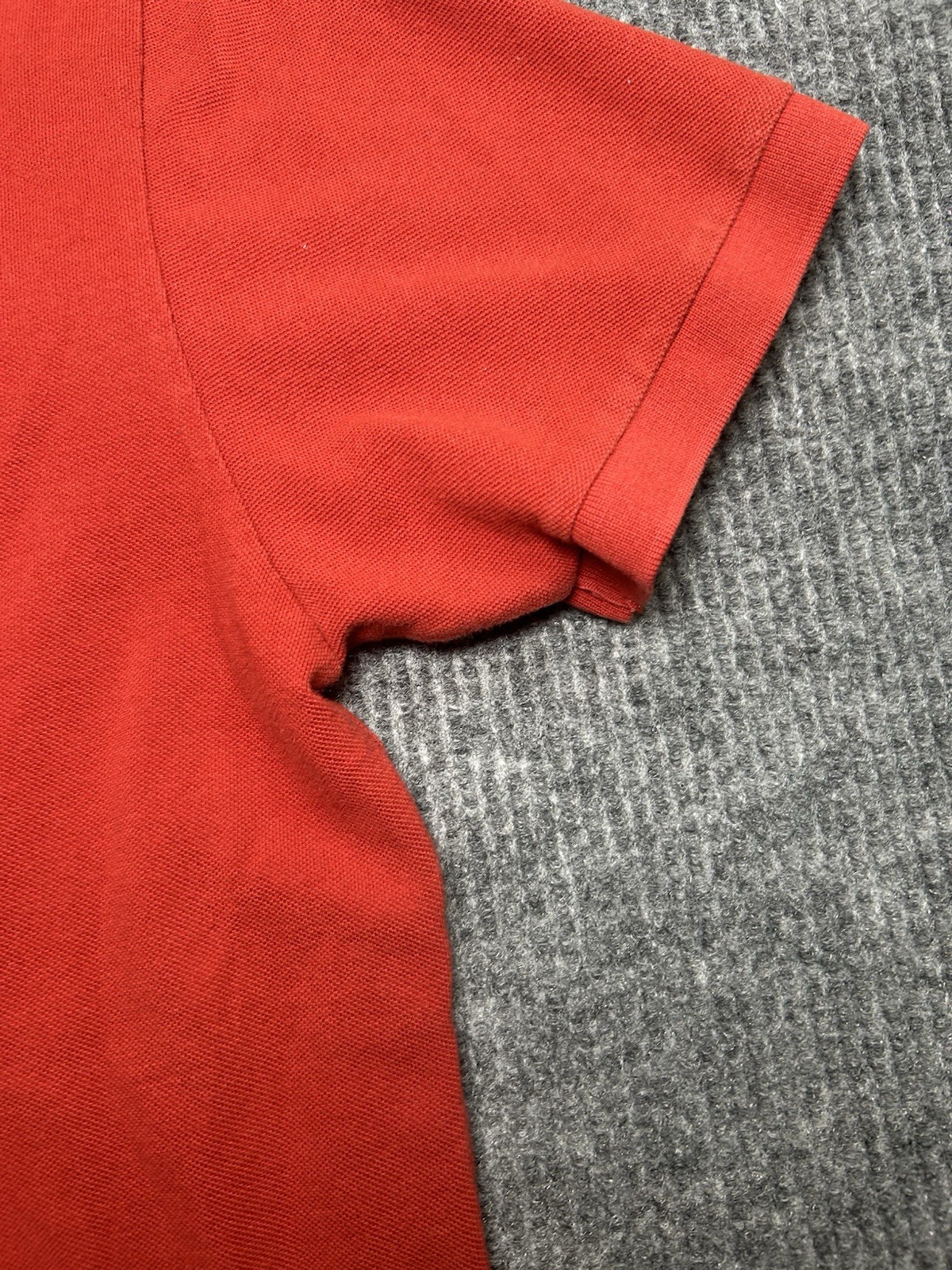 Banana Republic Mens Polo Shirt Red XL Short Sleeve Pocket