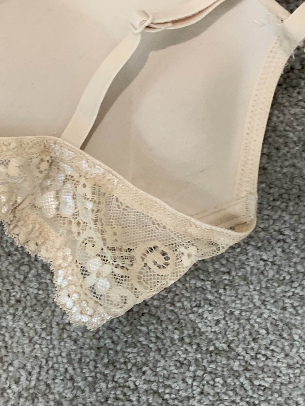 Smart & Sexy Push Up Bra Womens Size 34C Color Beige Add up to 2 Cup Sizes NWT