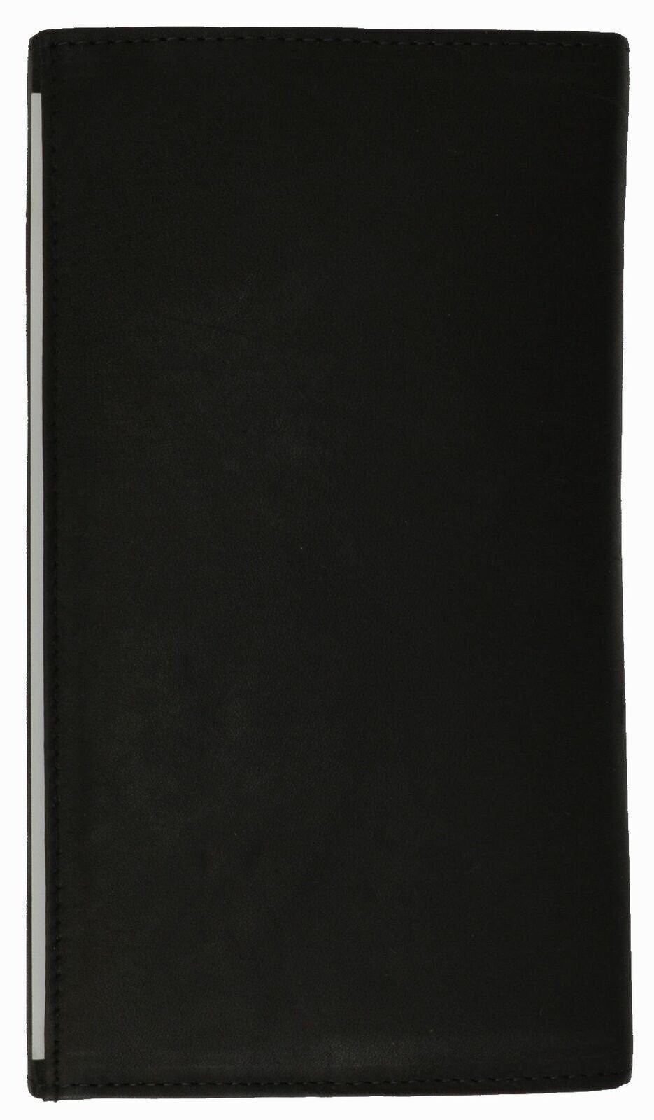 Leather Trifold Wallet For Women With Removable Checkbook Holder