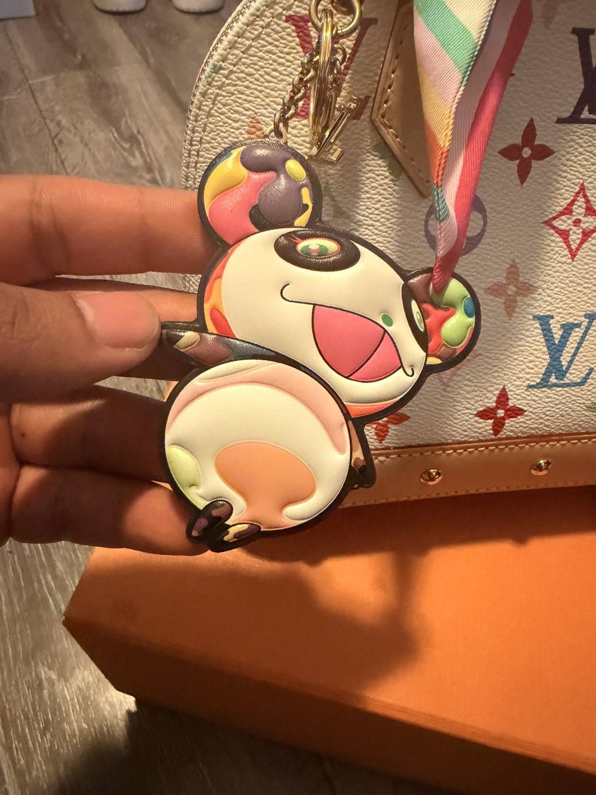 Louis Vuitton x Takashi Murakami 2025 Alma BB Purse Multicolor 04M0145000017