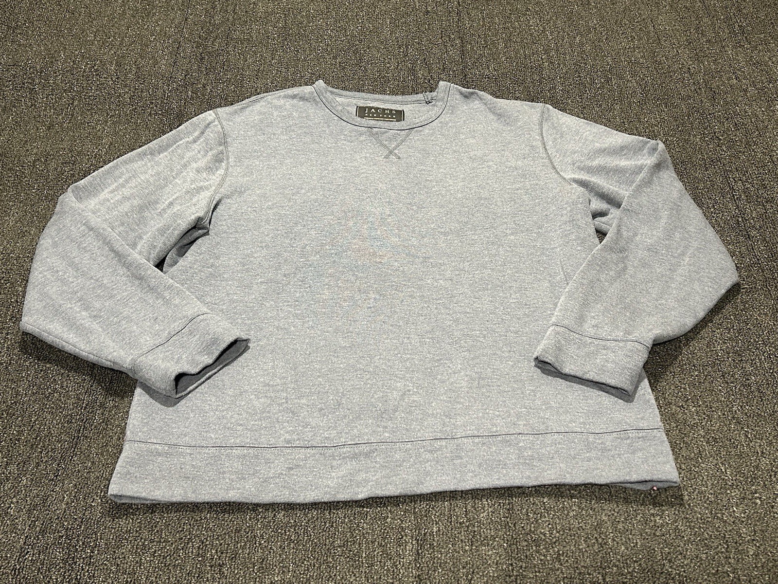 Jachs New York Premium Outdoor Purveyors Men’s Large Blue Long Sleeve Pullover