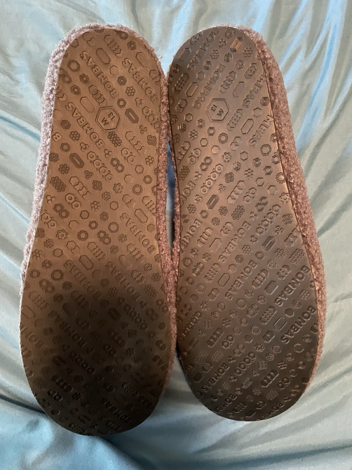 NWOT Bombas Sunday Slippers – Gray – Memory Foam Footbed – USA Size 13
