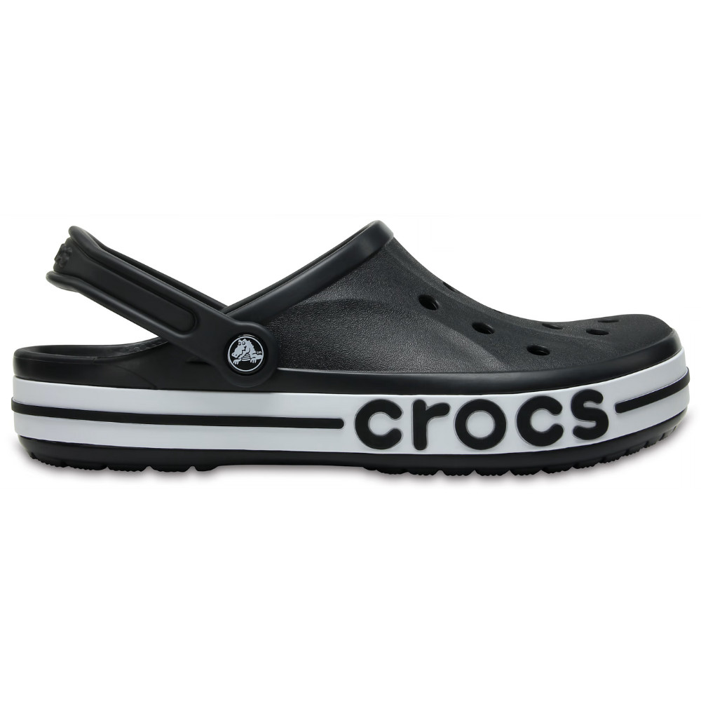 Crocs Bayaband Clog Triple Black Slip-On Waterproof Lightweight 10126 001