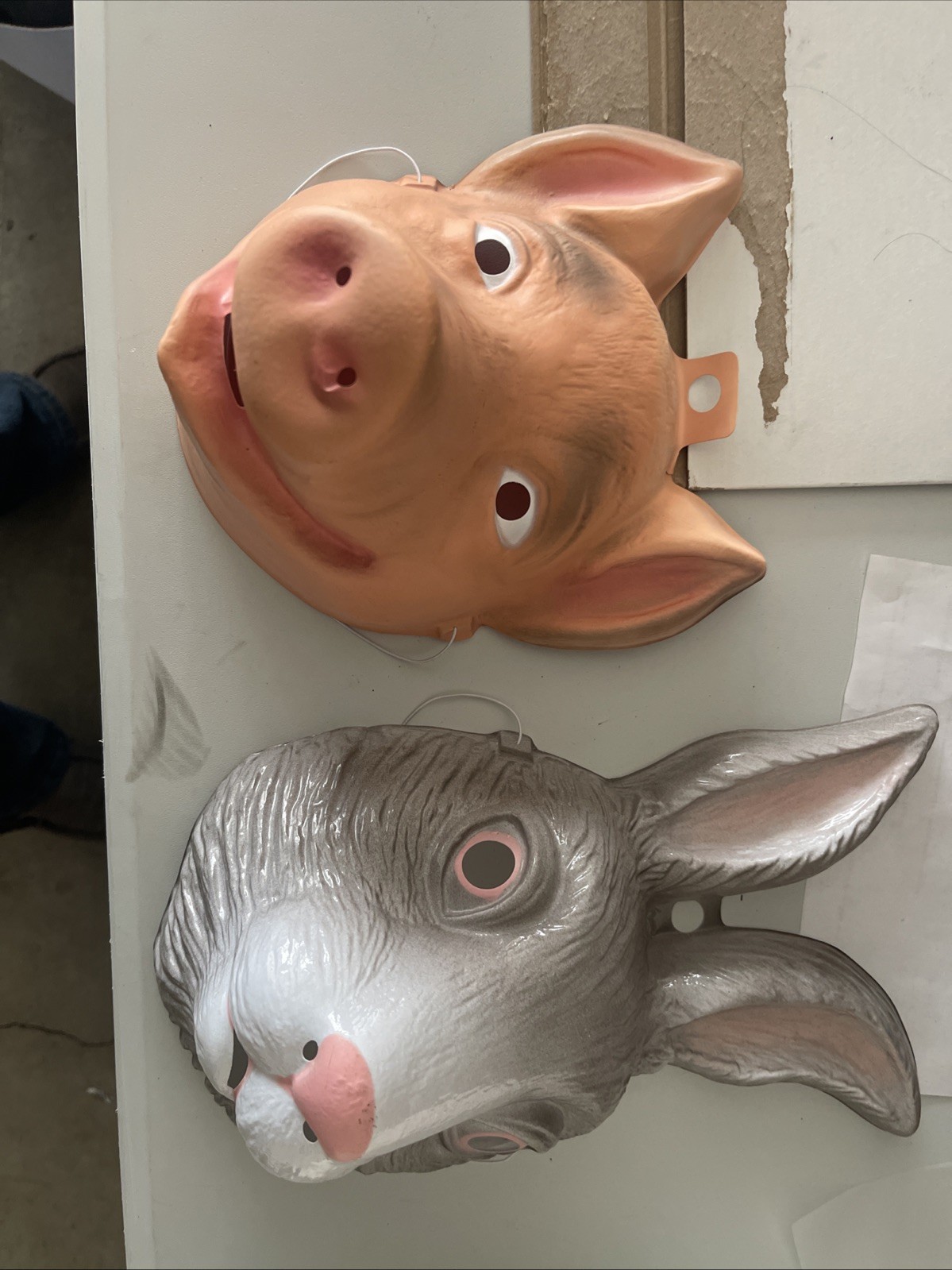 Farm Animals halloween Masks 2 PACK
