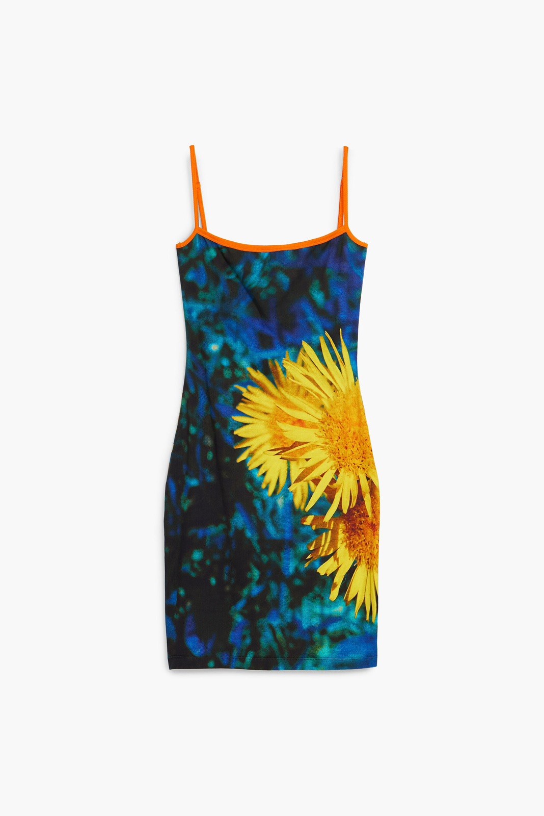 Desigual Sunflower Bodycon Dress XS Women’s Casual Sleeveless