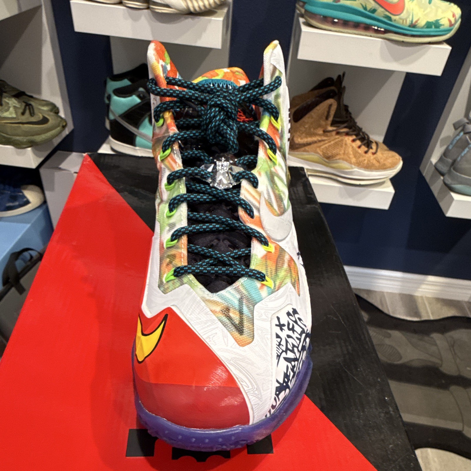 Nike LeBron 11 Premium What The LeBron Multicolor 650884-400 2014