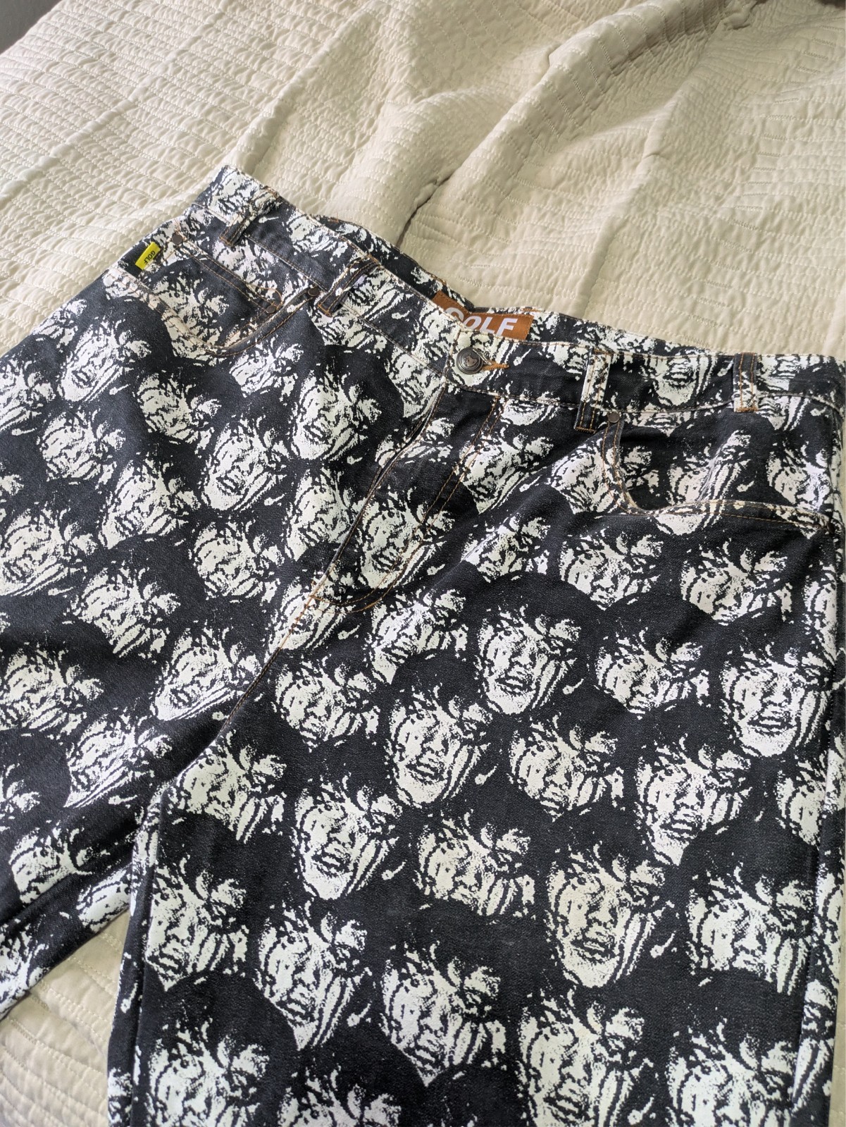 Golf Wang OG Punk Face Chino Pants Size 34 sz 34