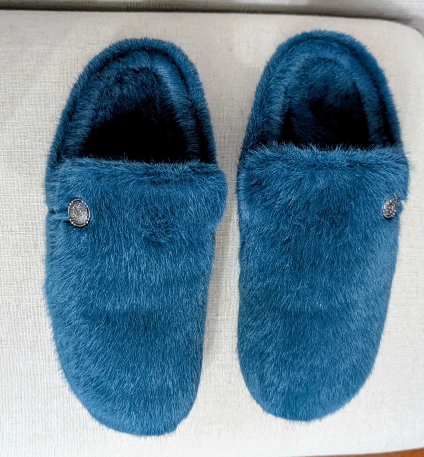 Alegria Warm-Lined Slippers Loungeree Frosty Prussian Blue EU 40 US 9 – 9.5