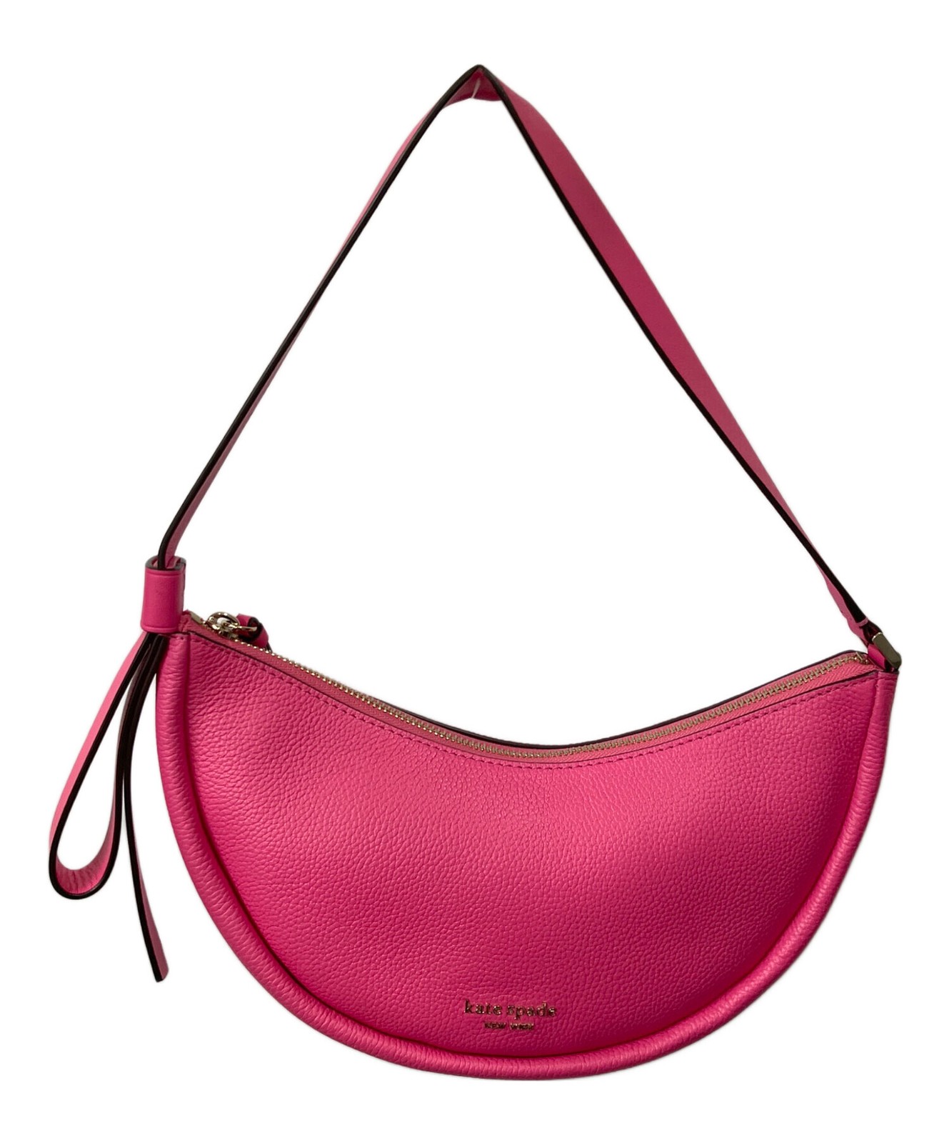 KATE SPADE Small shoulder bag PXR00473 Leather Tassel Pink Authentic From Japan
