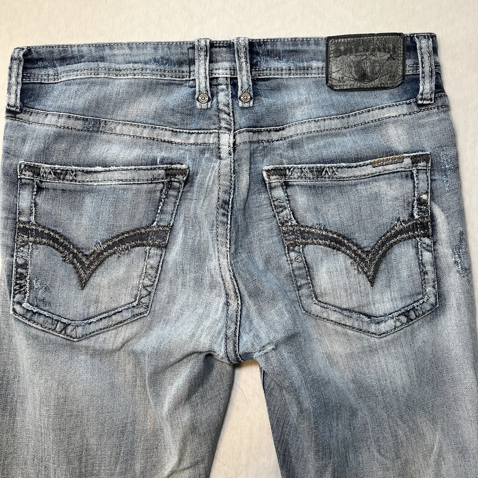 Salvage Supply Co Buckle Mayhem Straight Fit 34R Jeans Men’s 34×32 SLVG 23-460