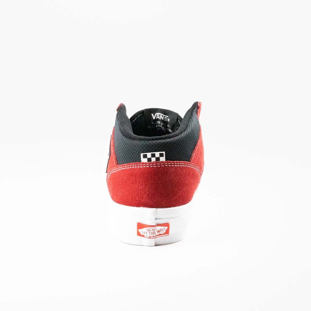 Vans Skate Half Cab Shoe Sport Red Black