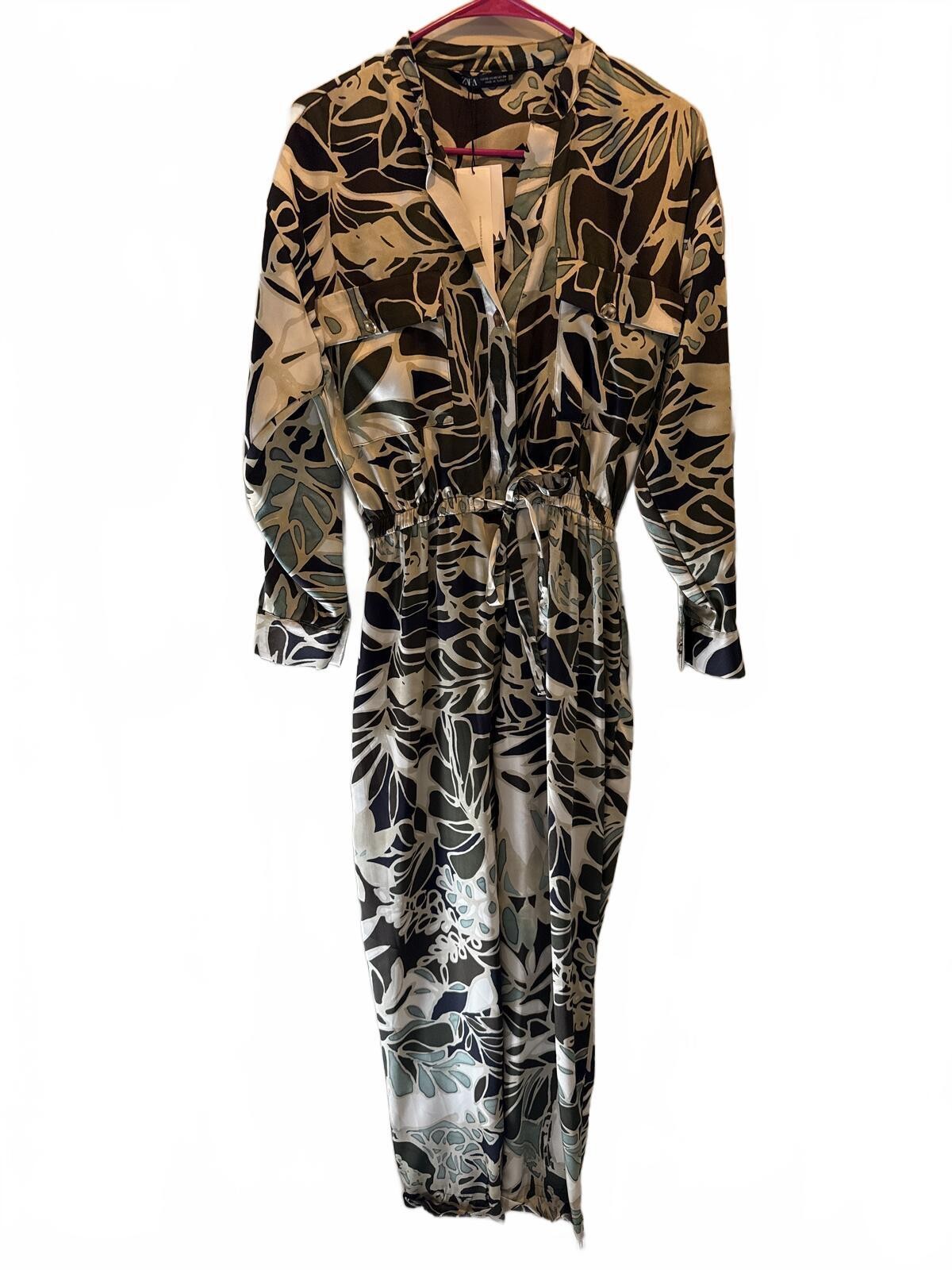 Camouflage Leaf Print Jumpsuit XS [COPY]