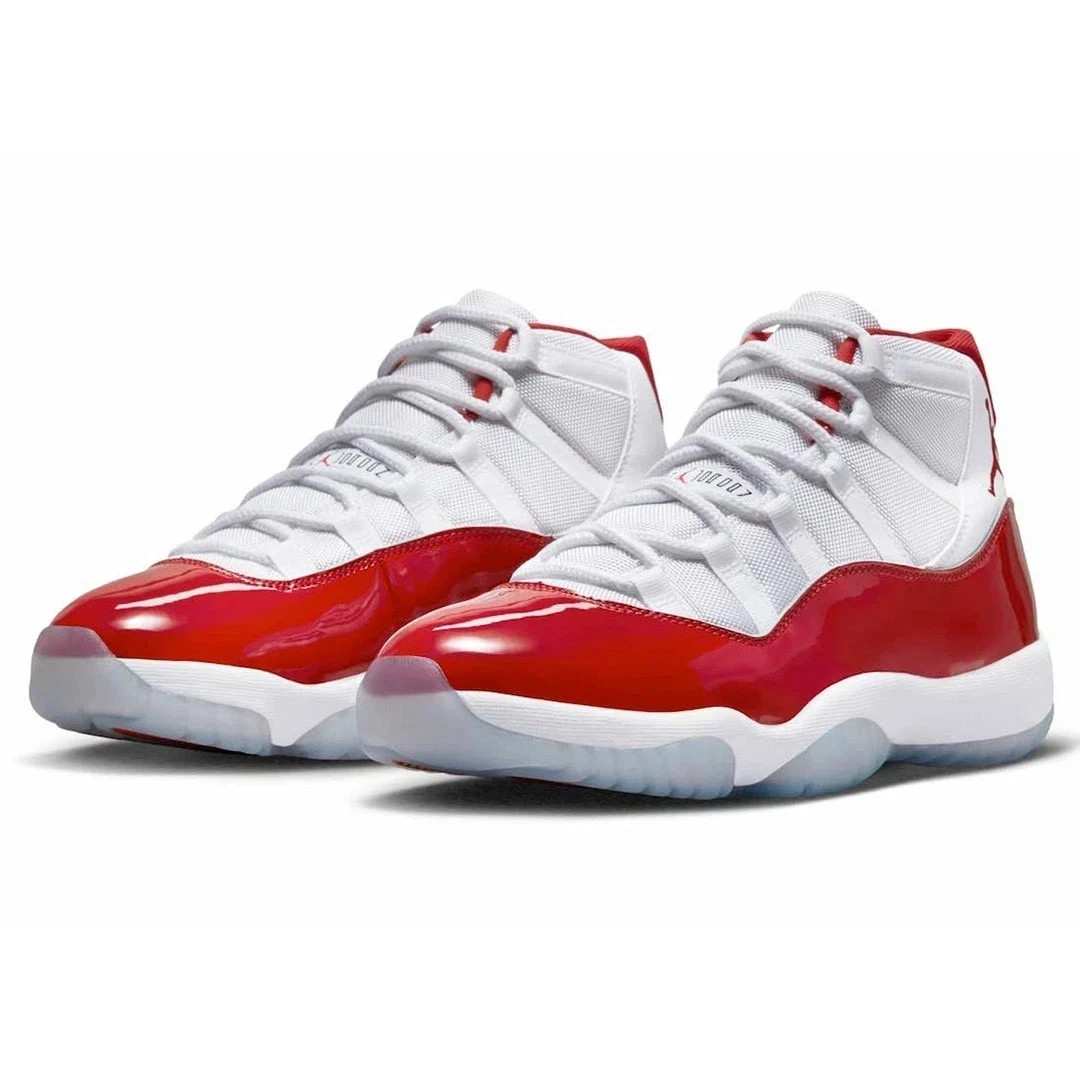 NEW Jordan 11 Retro Cherry Red White Men’s All Size US 7-12