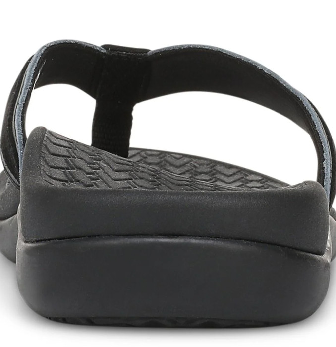 Hot sales! Vionic Tide 2.0 Toe Post Sandal – Black Suede