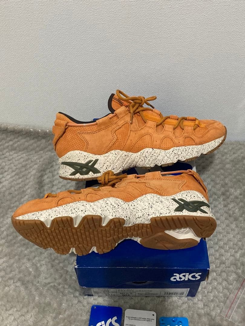 KITH Ronnie Fieg × Asics Gel-Mai Militia H6D4K ORANGE 26.5cm US8.5