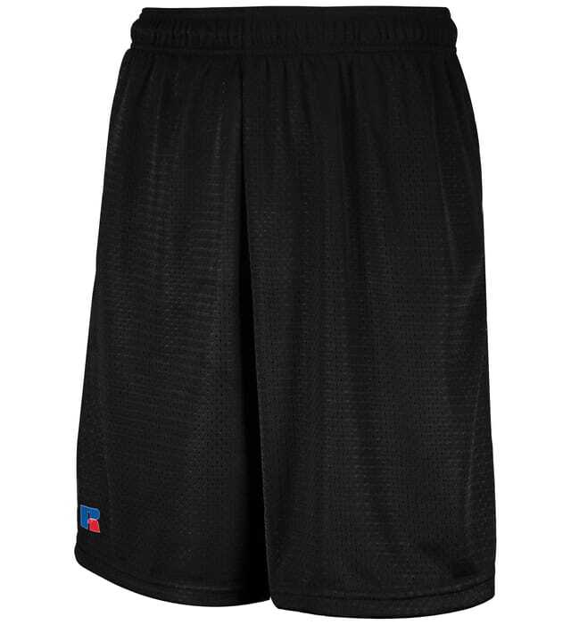Russell Athletic Men’s 9 Inch Inseam Tricot Mesh Pocketed Shorts – 651AFM
