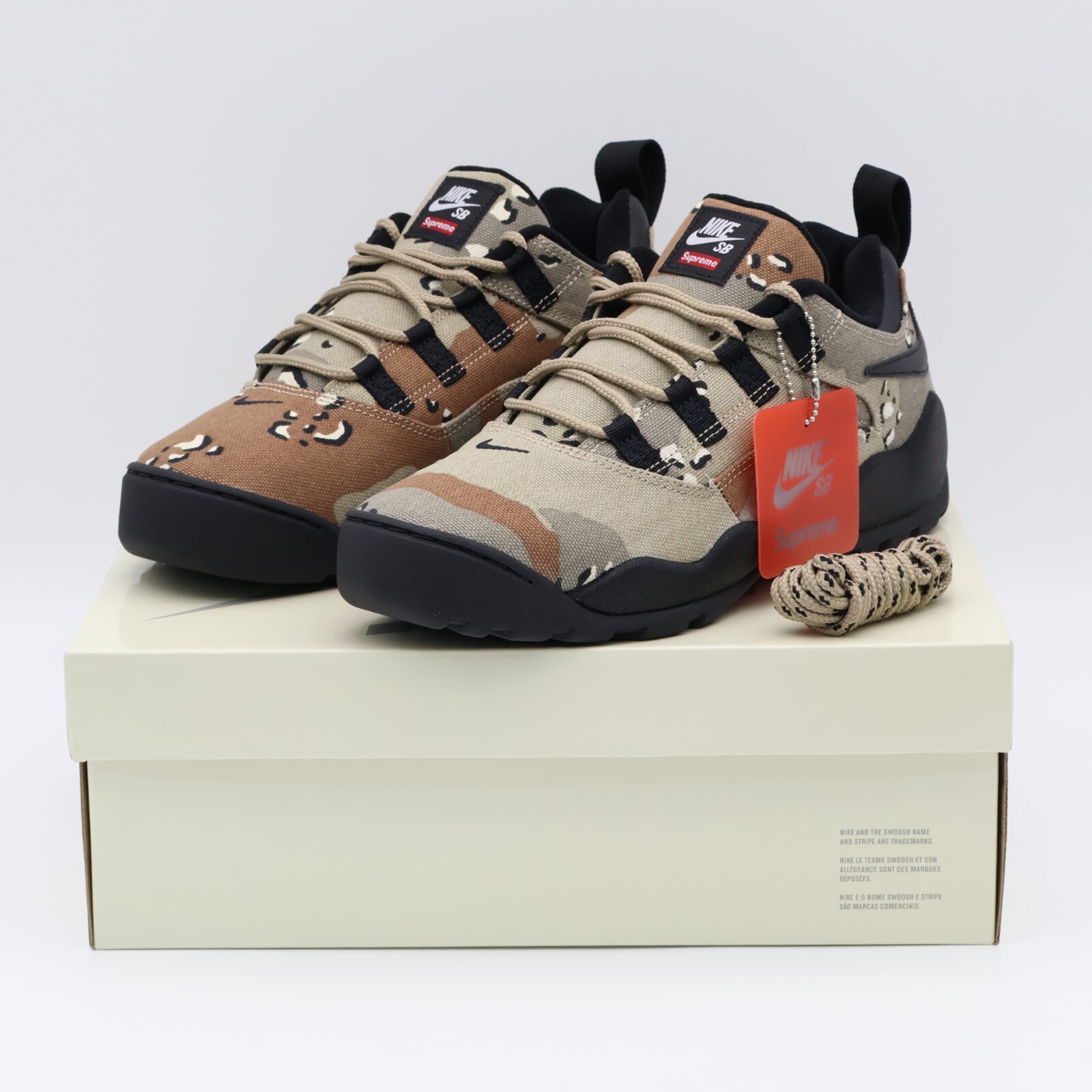 FQ3000-200 Supreme Nike SB Darwin Low Desert Camo Khaki Archaeo Brown (Men’s)