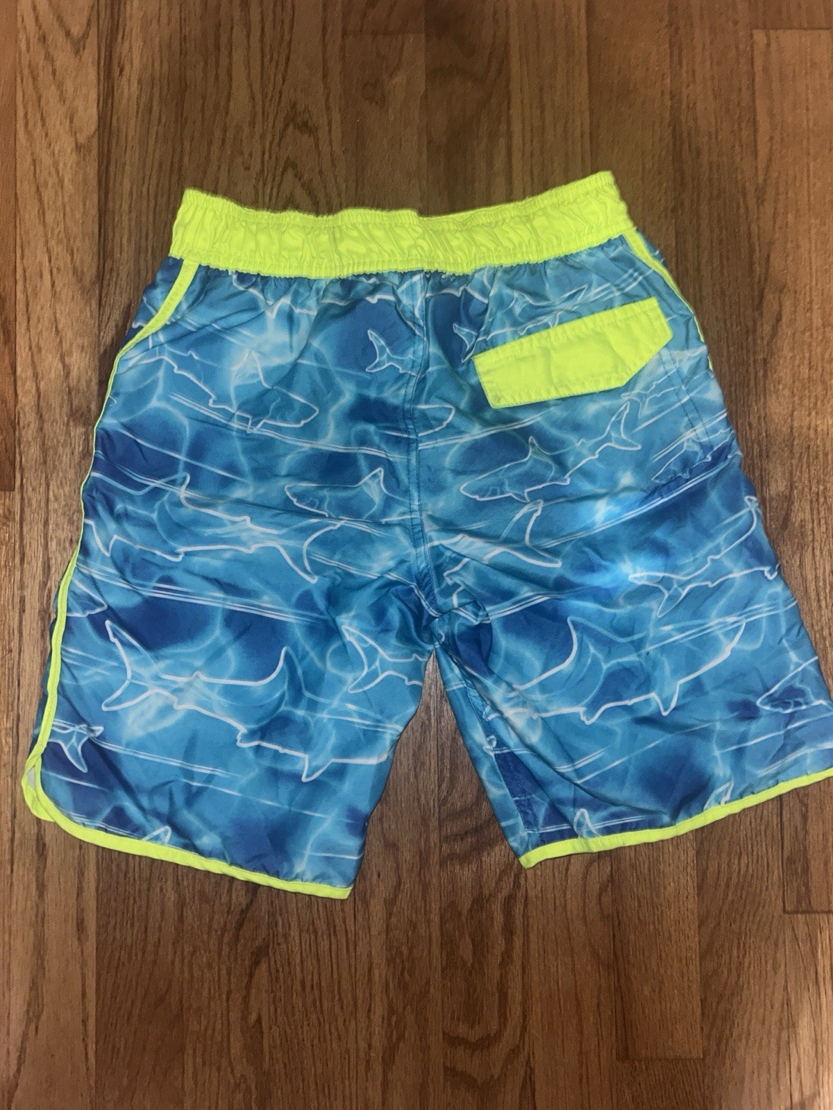 ZeroXposur Boys Sharks Swim Trunks Medium 10/12