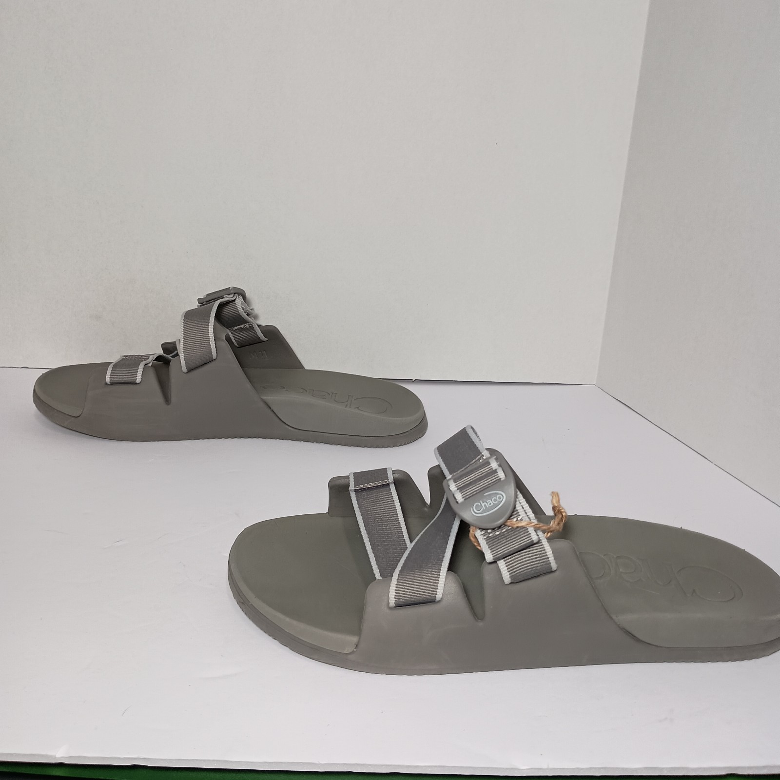 Chaco Chillos Slide Size 11 EU 44 Men’s Sports Sandals Outskirt Gray JCH108441