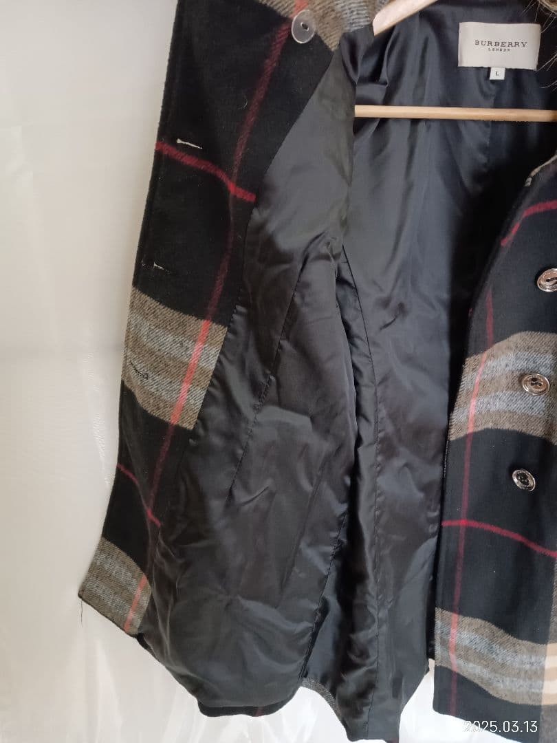BURBERRY LONDON Coat Check Pattern