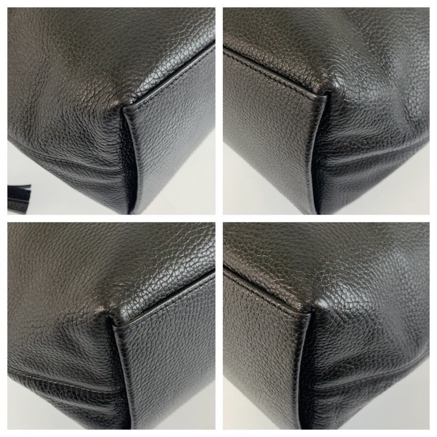 Excellent Condition COACH Andy Black Gold Hardware Leather H2279 CA200 Tote Bag