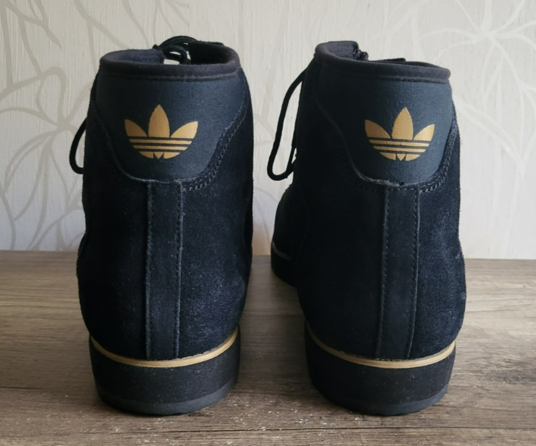Adidas Originals Adi Navvy Boot G60549 Boots Shoes Black Size 46 2/3