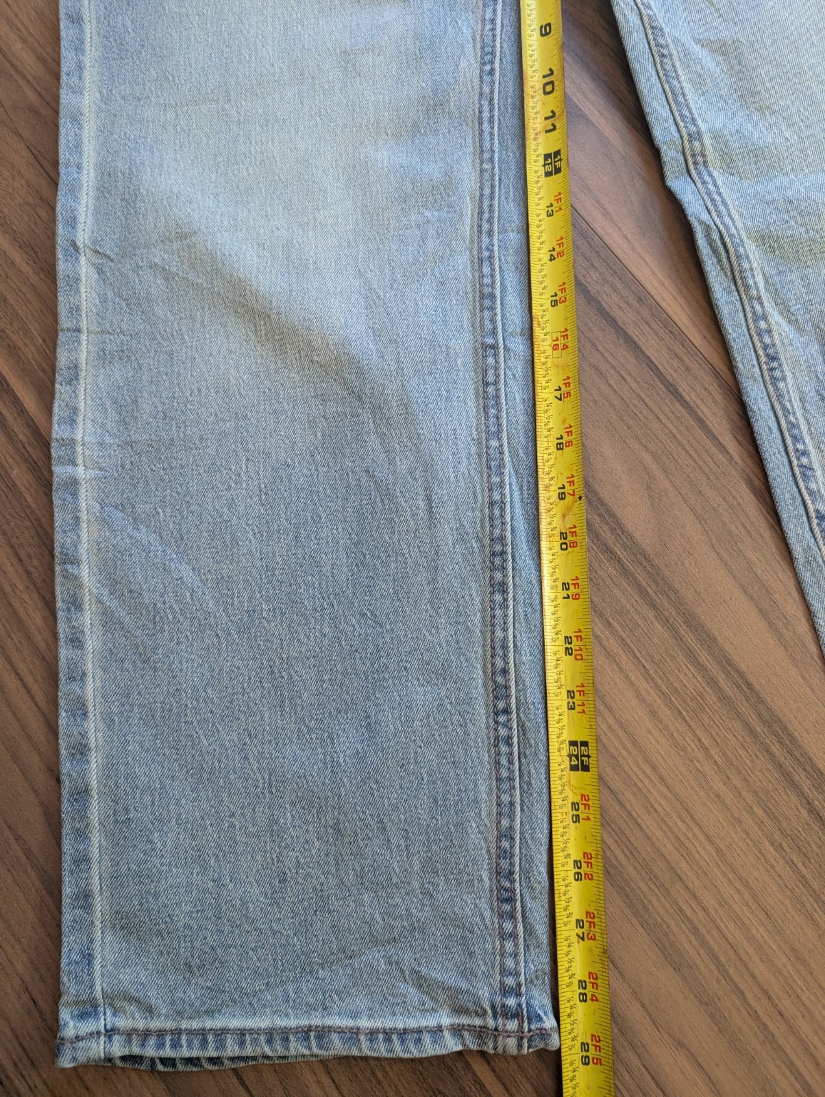 Old Navy Loose Fit Jeans Men’s 33×30 Light Wash Straight Leg Denim Pants