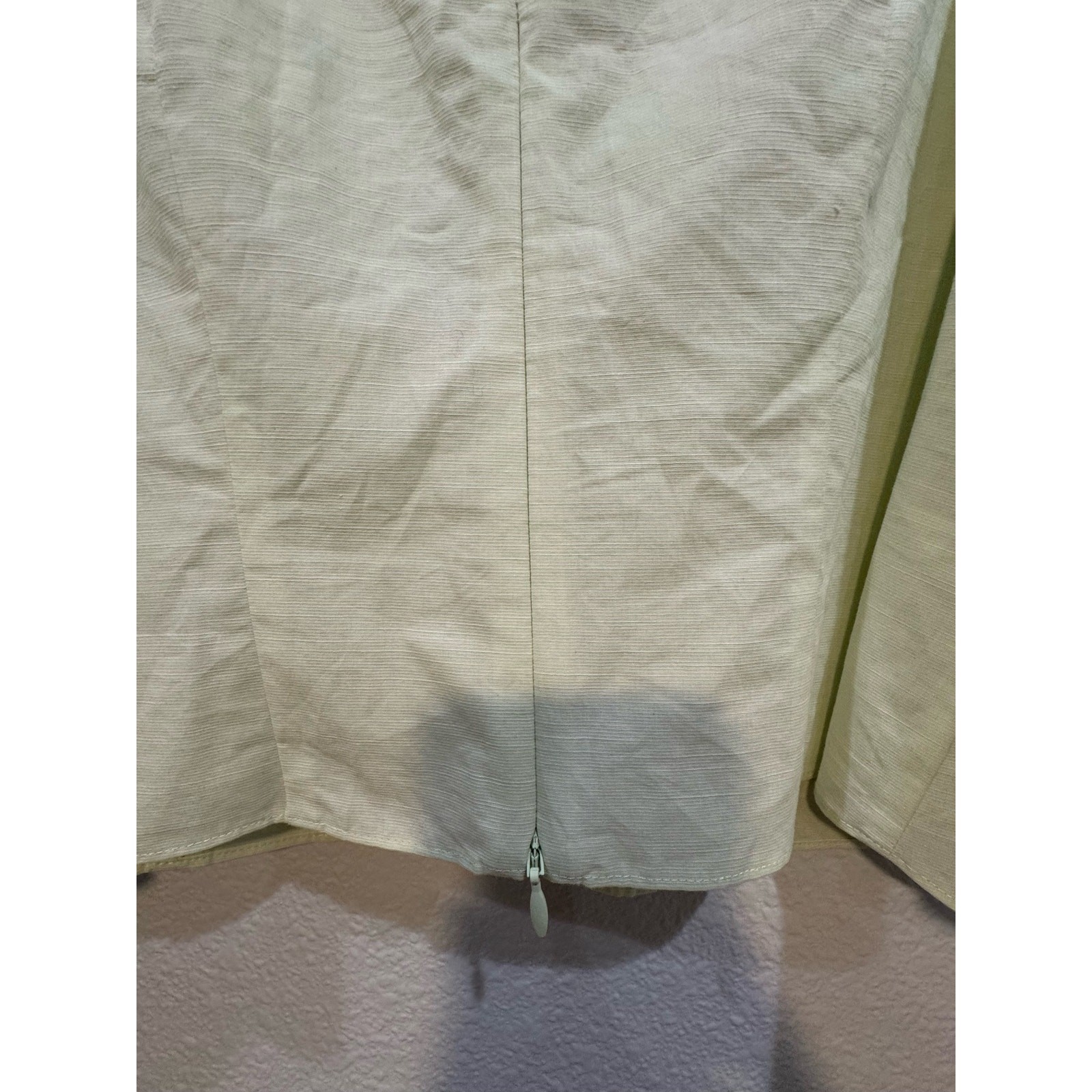 NWOT VINCE $295 Draped Square Neck Top Pale Green 3/4 Sleeves Size 4