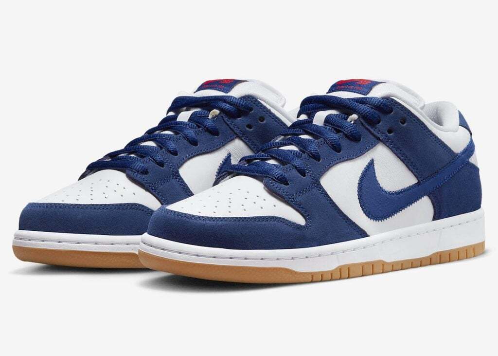 Nike SB Dunk Low Los Angeles Dodgers / Deep Royal Blue DO9395-400 Men’s US4-14