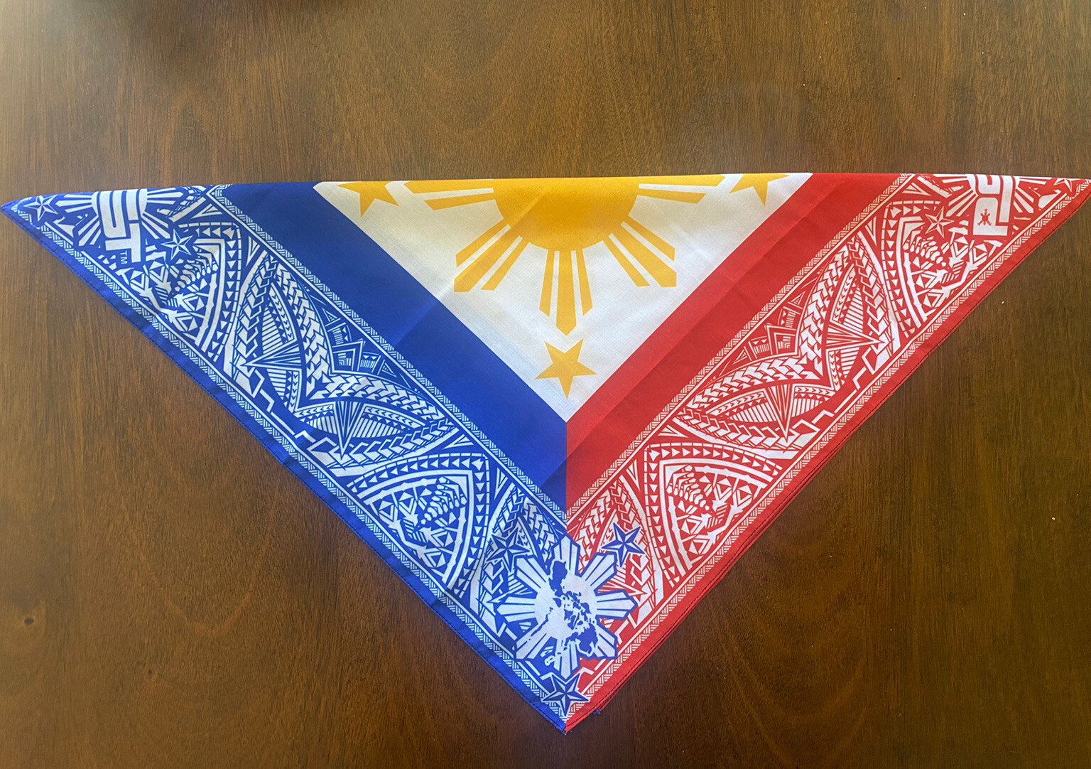 Filipino Philippines Tribal Pacquiao Bandana Flag Face mask Banner Pinoy Pinay