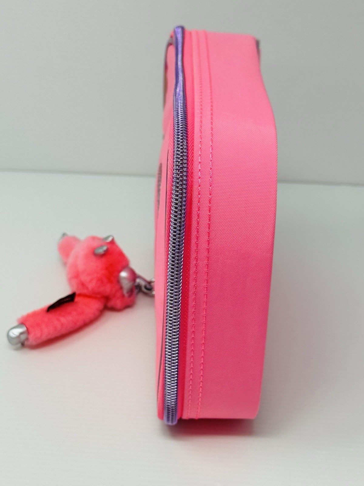 Kipling 100 Pens Case Pencil Accessory Box Polyamide AC3657 Cool Pink