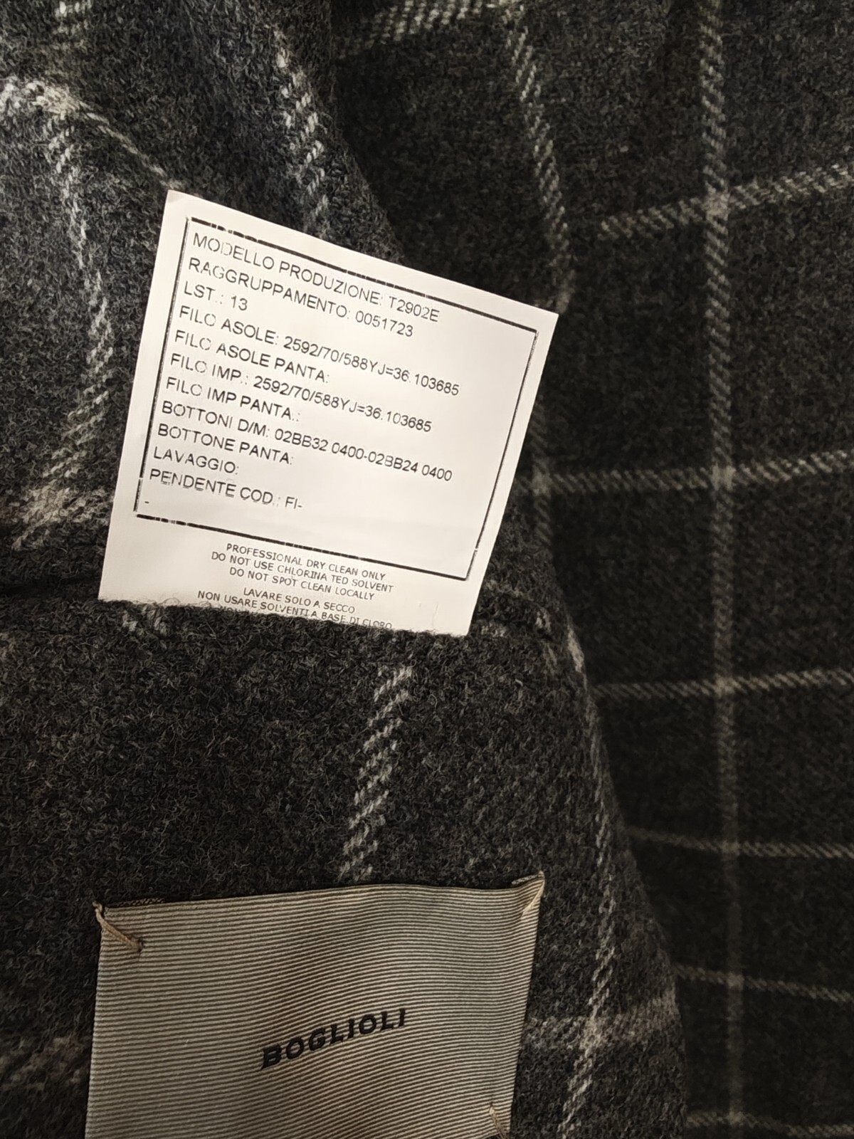 Italian Chic Boglioli 1200€ Men’s Blazer Jacket Size EU 50 ( M )Made in Italy