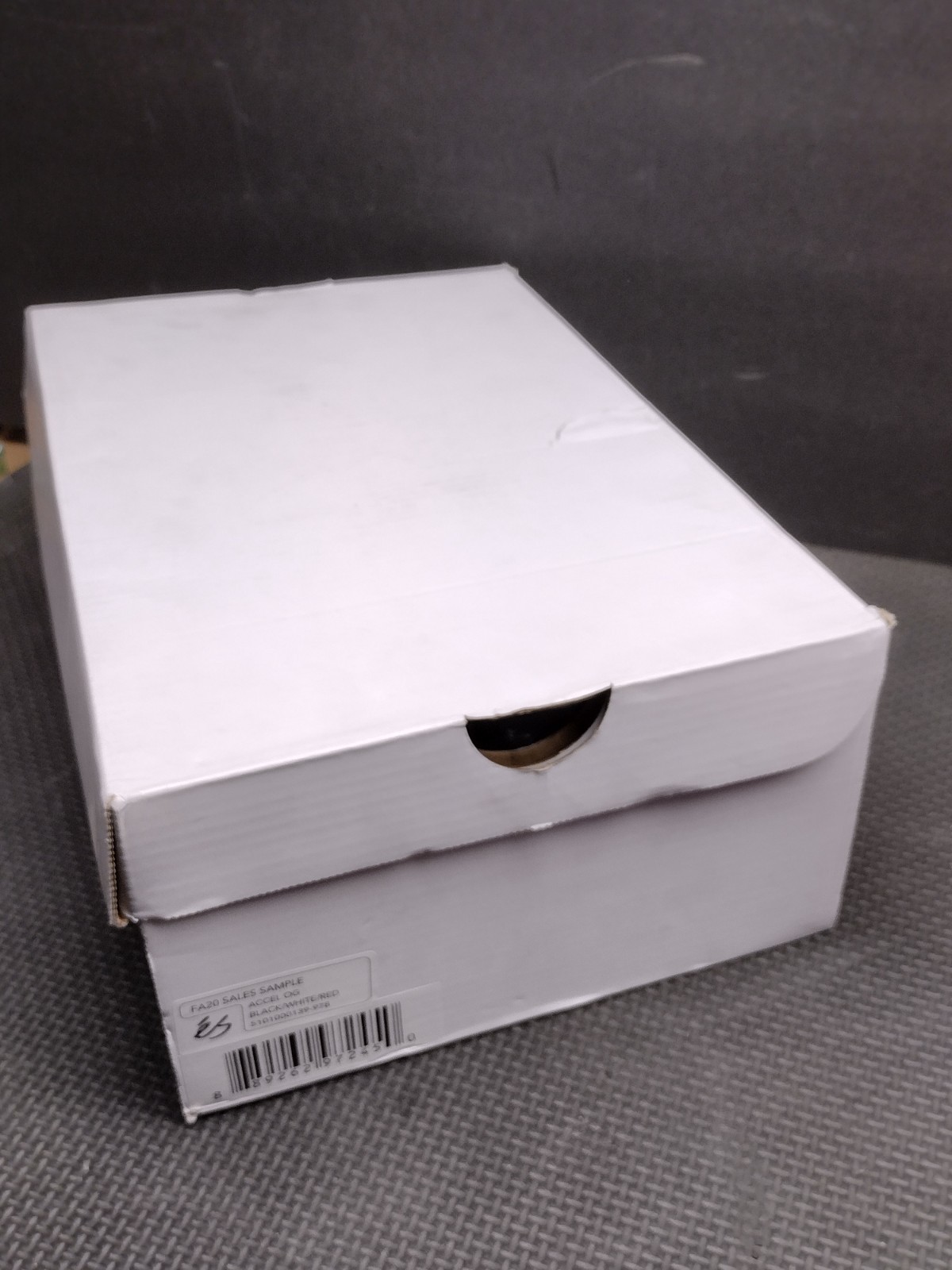 Es Accel OG Black/White/Red skate shoes SIZE IN PICTURES SALES SAMPLE NEW