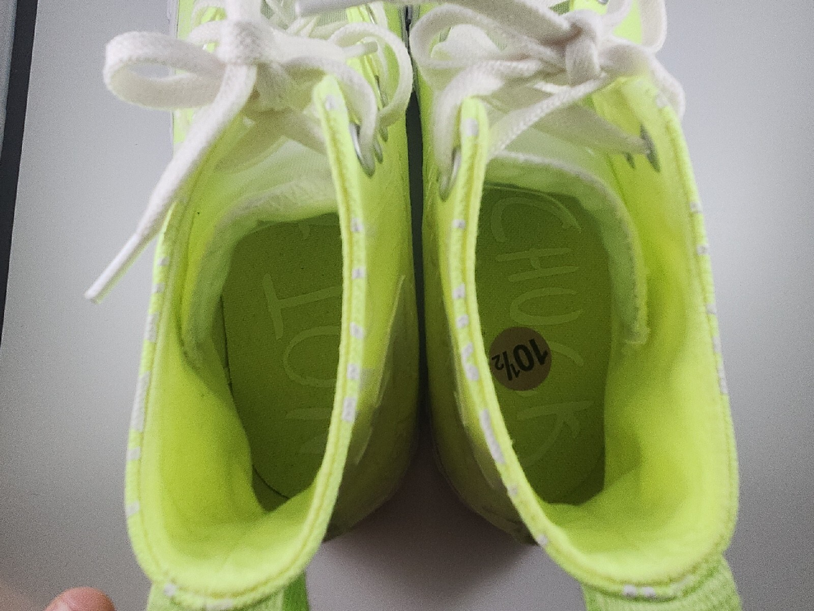 Converse Hi-Vis Not A Chuck High Green 2020 – 169450C – Size 10.5 High Tops