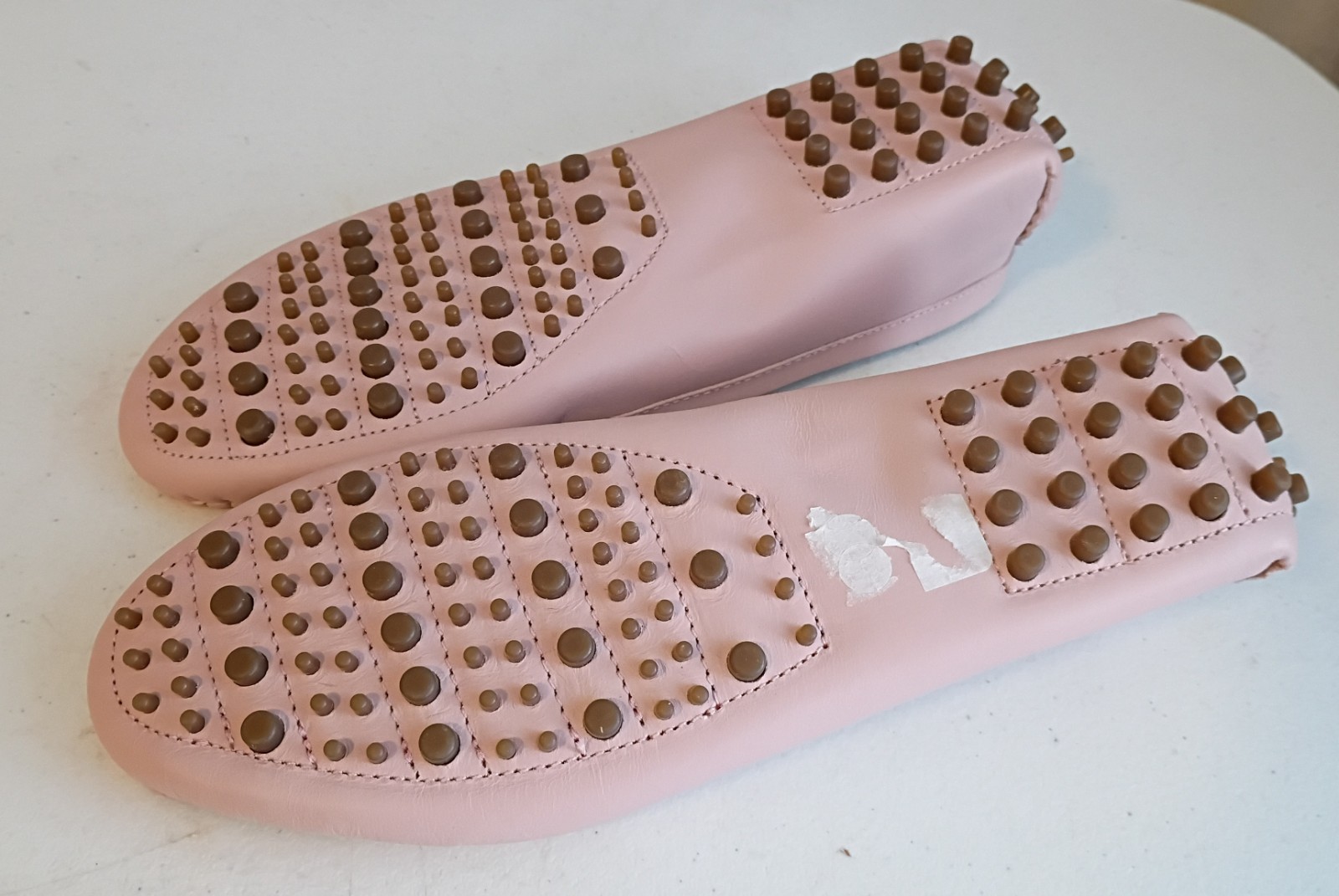 Women’s Enzo Tesoti Leather Driving Moccasins Size 38
