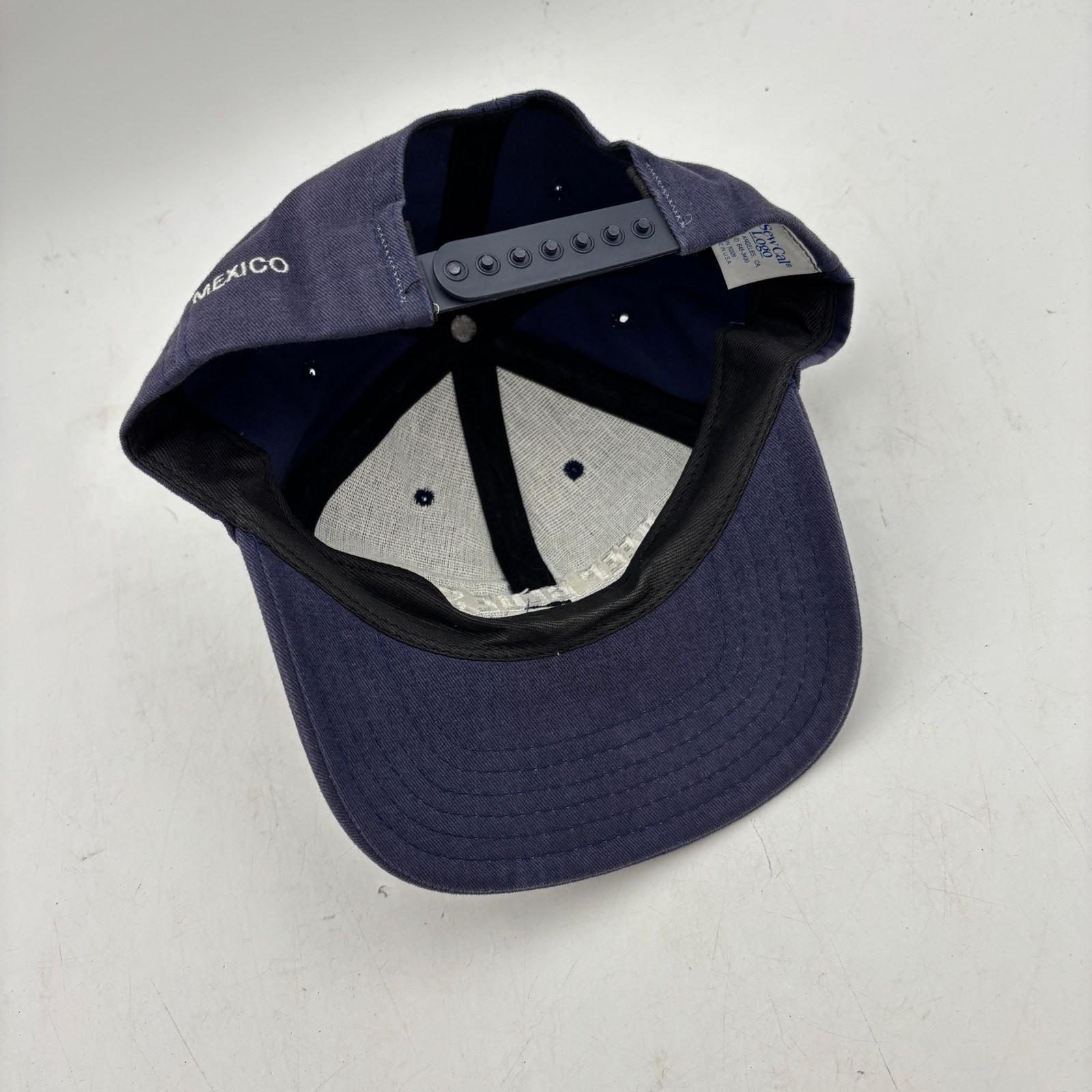 Vintage 1998 Deep Blue Sea Cast Crew Snapback Hat Samuel L Jackson LL Cool J