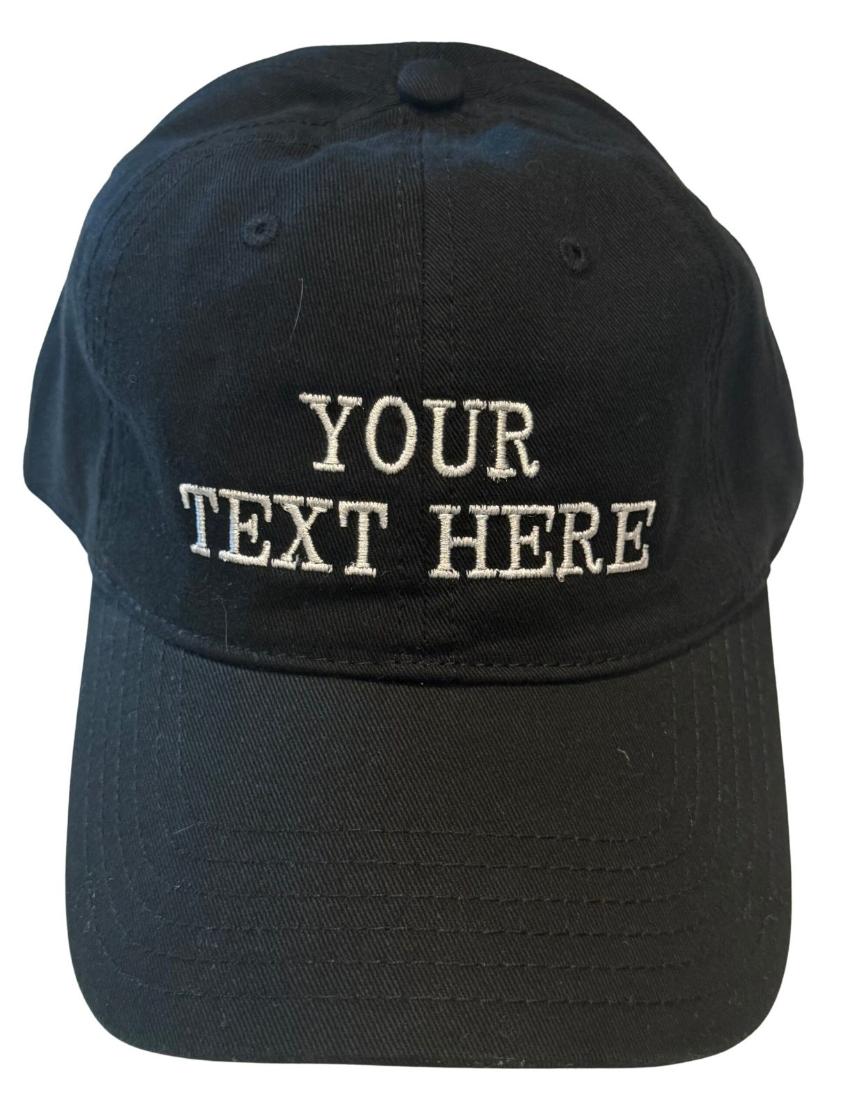 Custom Embroidered Baseball Cap Personalized Text Dad Hat with Your Own Message