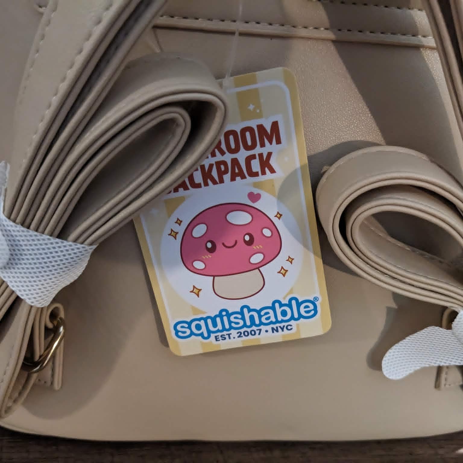 Squishables Mini Mushroom Backpack 10.5 inches – NWT