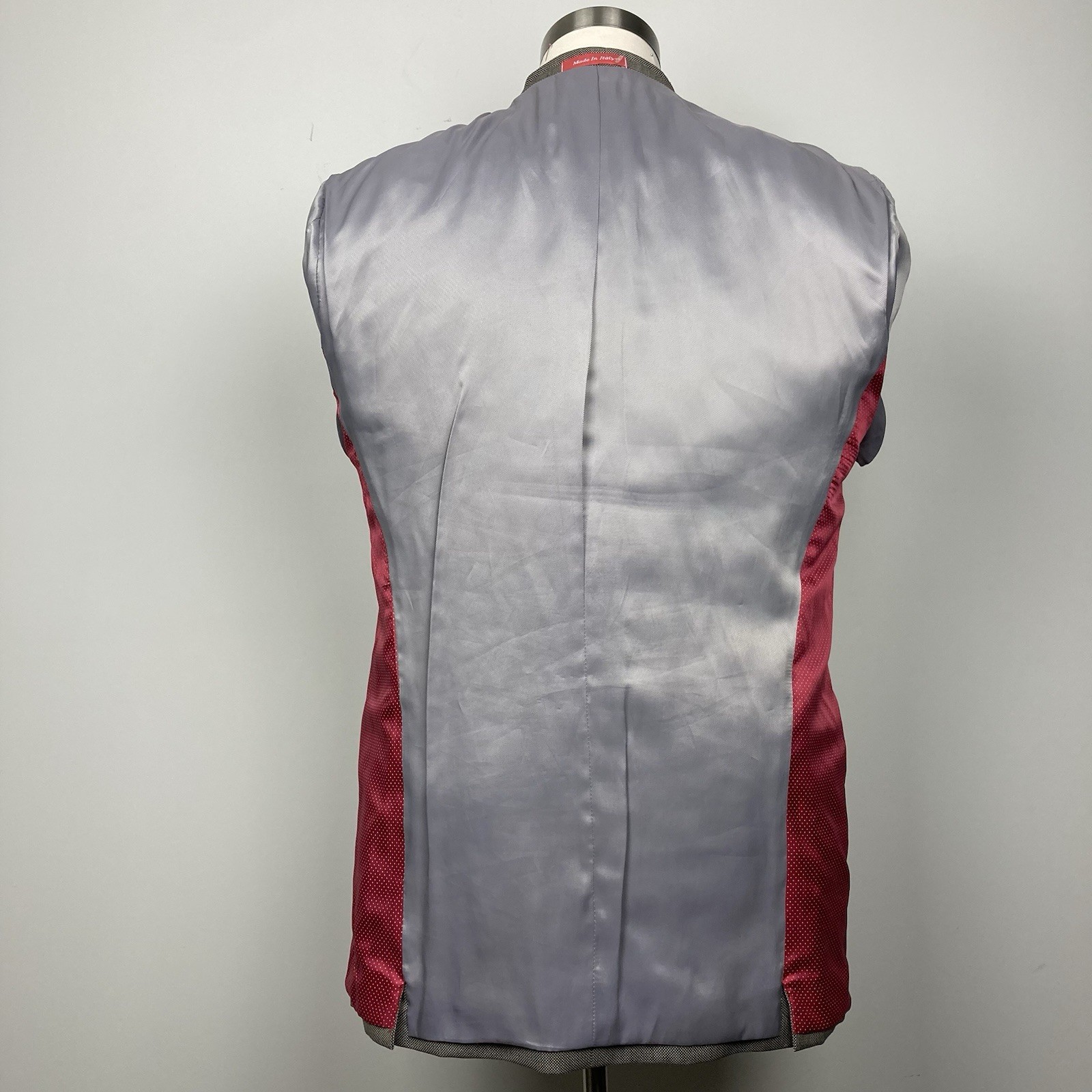 Tiglio Rosso Men’s 2-pc suit Jacket 42R 2-Btn Pants 32W 27L Made Italy Wool