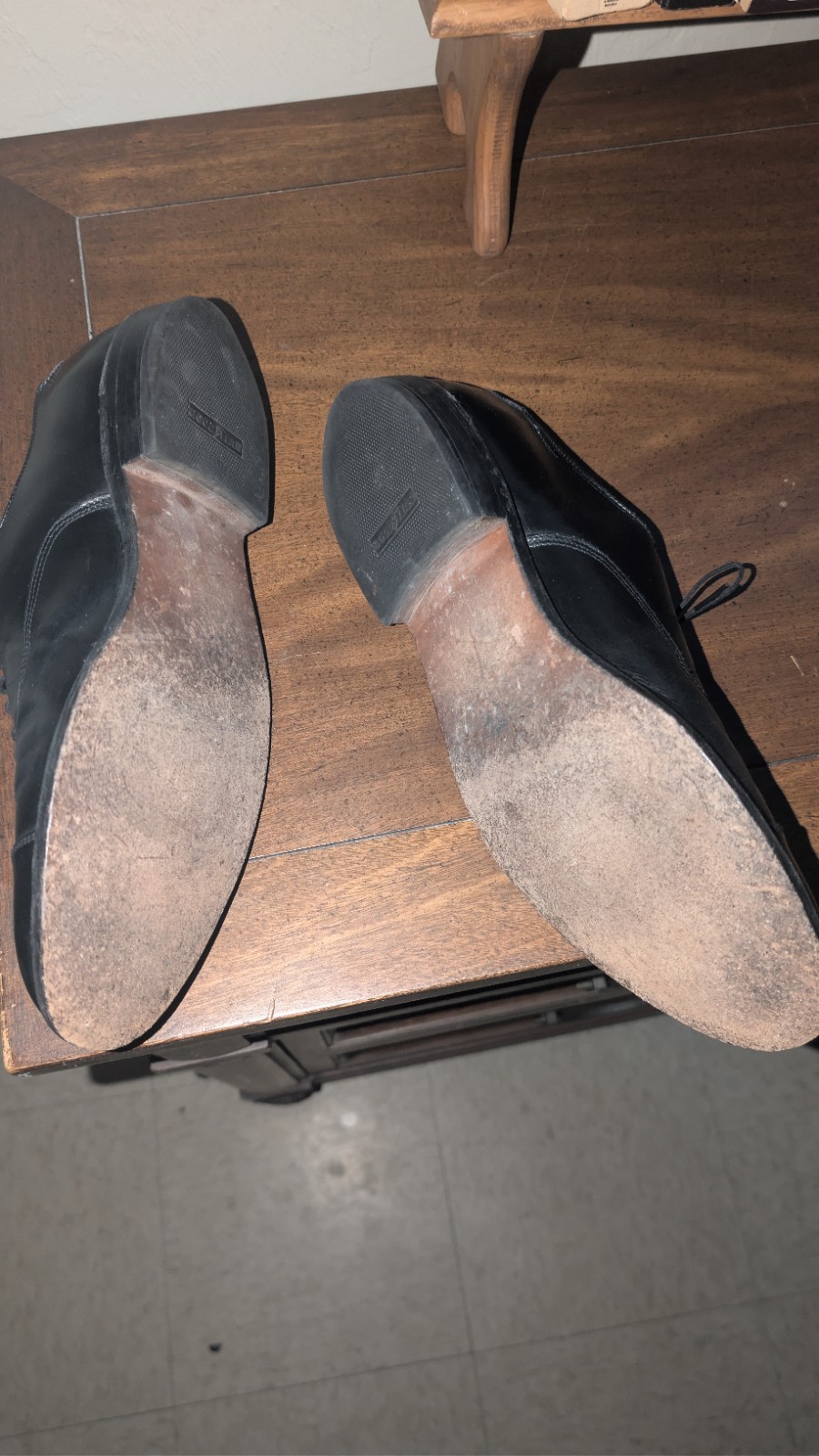 Allen Edmonds Park Avenue Cap Toe Oxford Black Leather Dress Shoes Mens 9.5 D