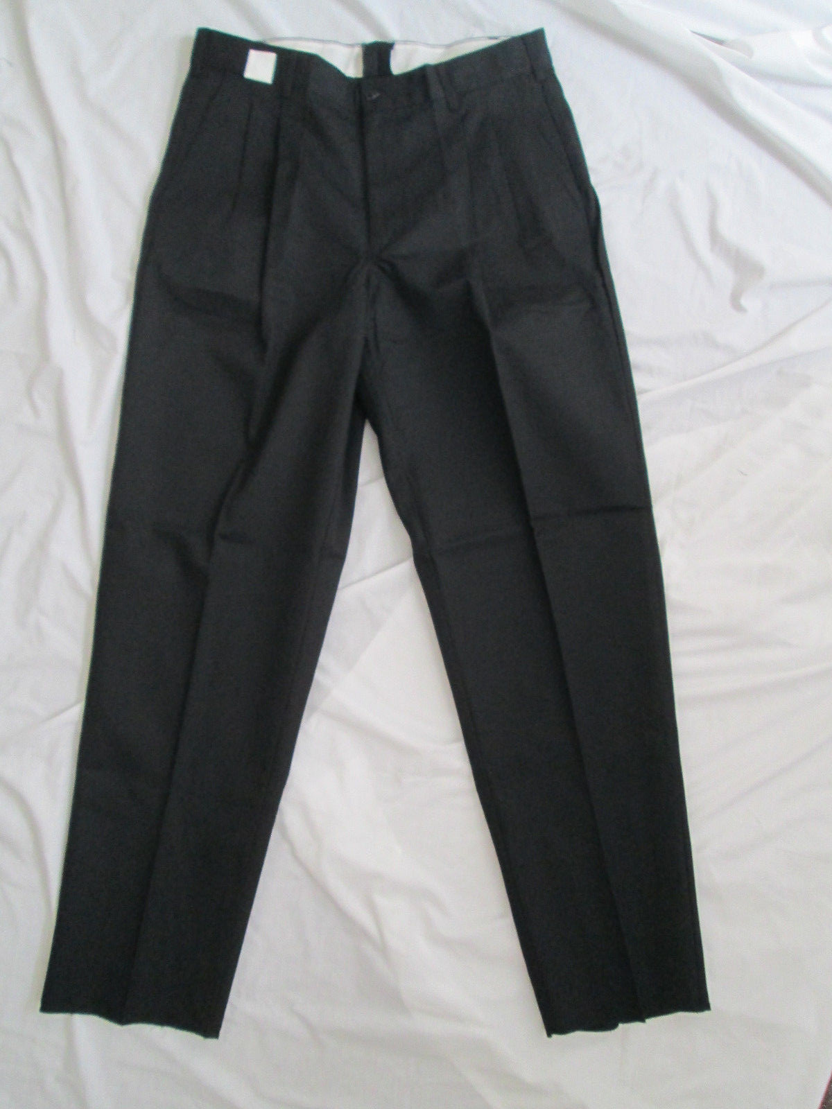Mens Pants work Blue Gray Black Khaki Green 28 29 30 31 32 33 34 36 38 unhem Ne