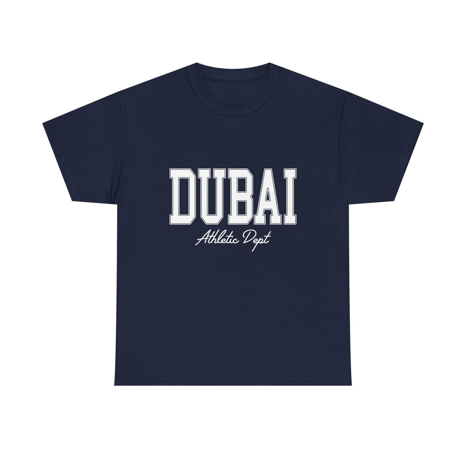 Dubai United Arab Emirates Retro Souvenir Y2k Aesthetic, Athletic Dept Tee
