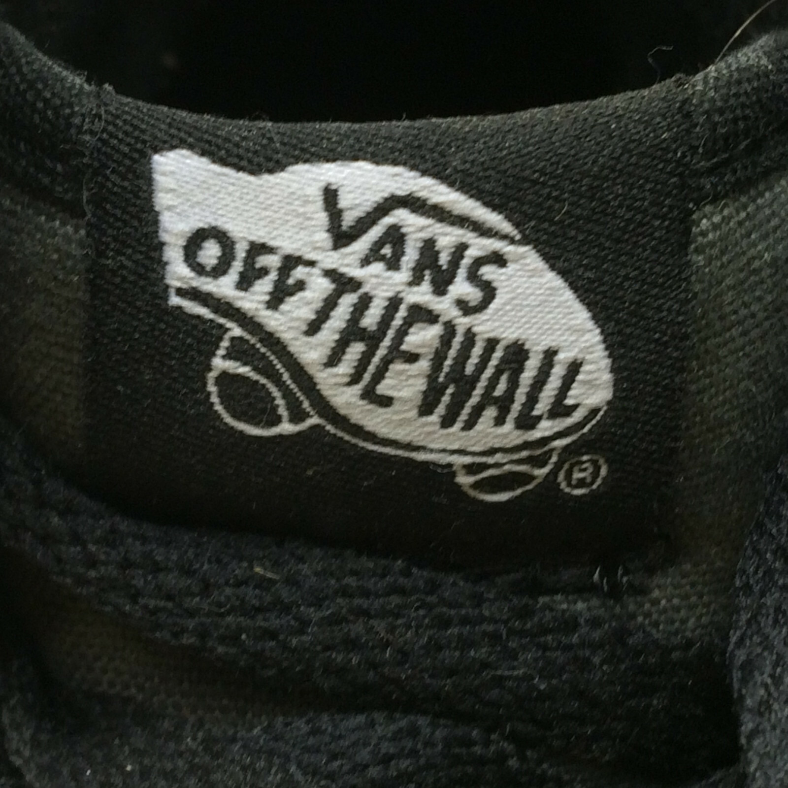 Vans Skate Shoe Sneakers Off The Wall Hi Top Unisex Men 5.5 Women 7 Gray