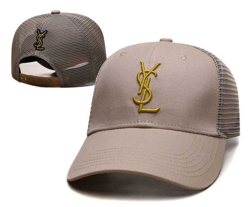 New Saint Laurent Unisex Adjustable Mesh Casual Baseball Cap Golf Hat -Free Tax