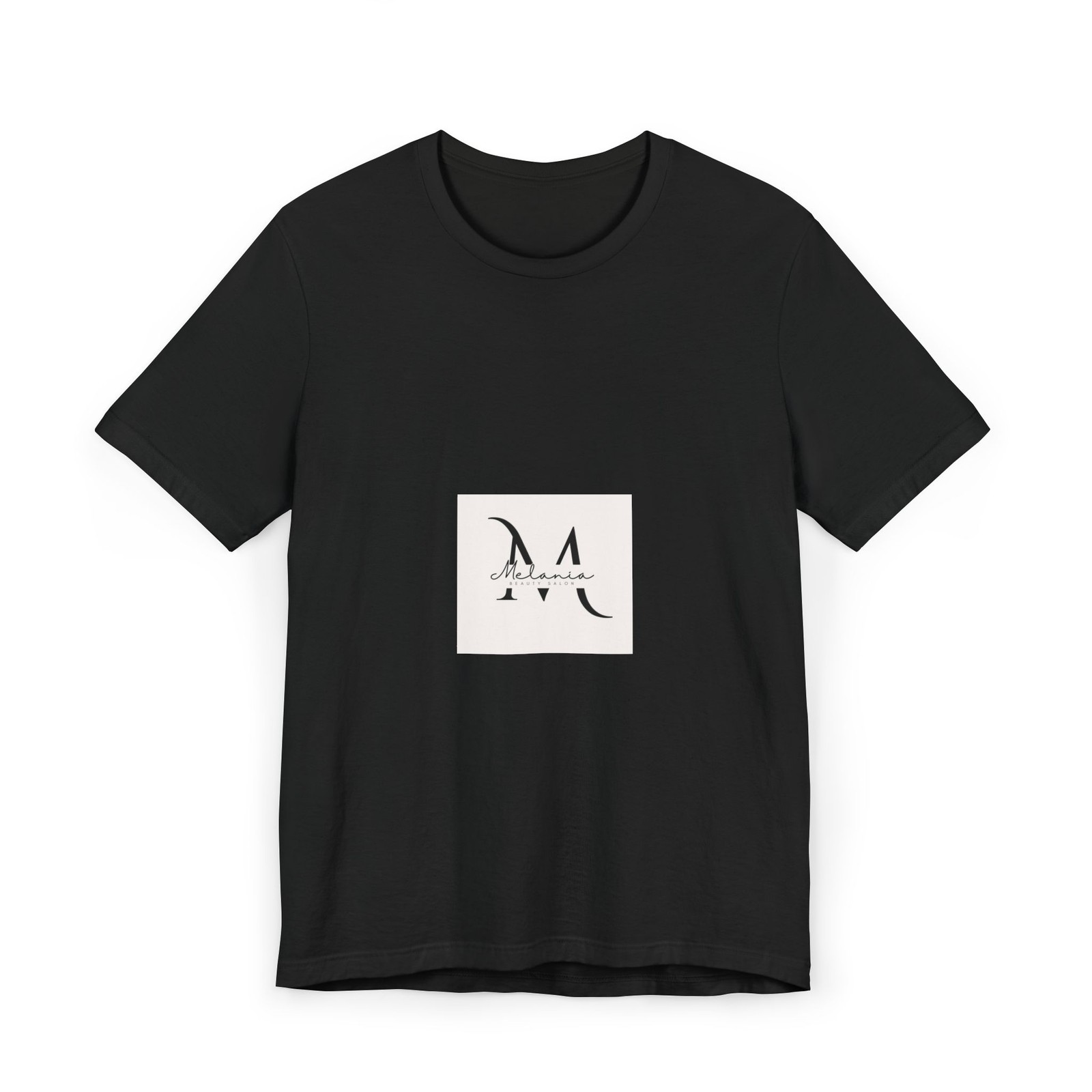 Monogram Letter M T-Shirt | Minimal Script Initial Tee