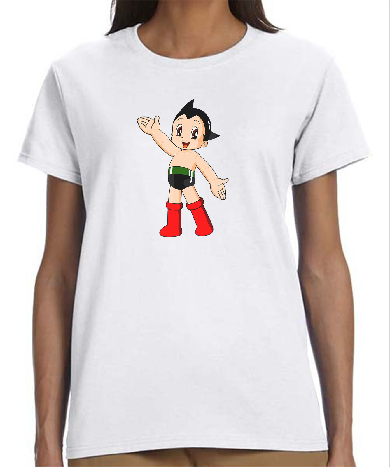 MEN WOMEN TEE TSHIRT SUBLIMATION ASTRO BOY RETRO 80,S TV MOVIE GIFT FAN CARTOON