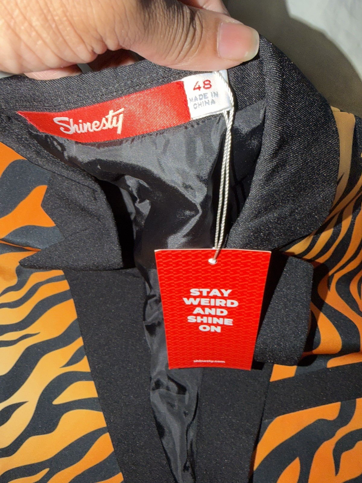 Shinesty Tiger Print Blazer