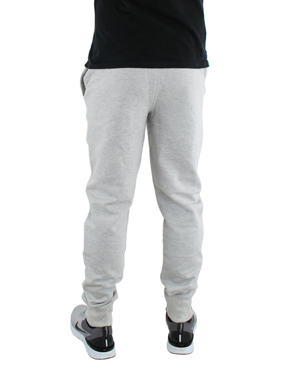 Champion Men’s Joggers Activewear Pants Ribbed Cuff Ankle Sweatpants Pockets