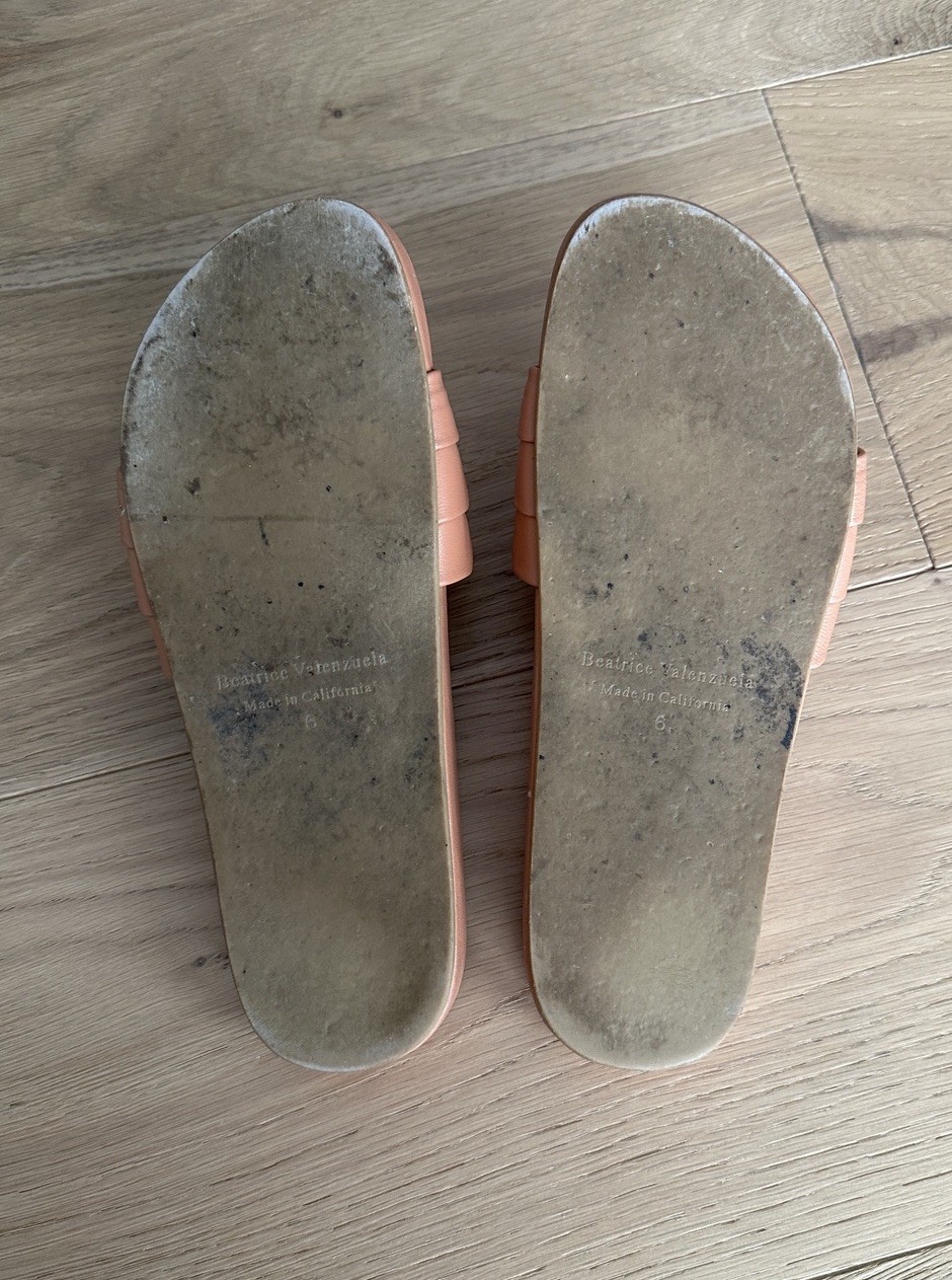 Beatrice Valenzuela Terracotta Leather Sandalias US 6 – SOLD OUT