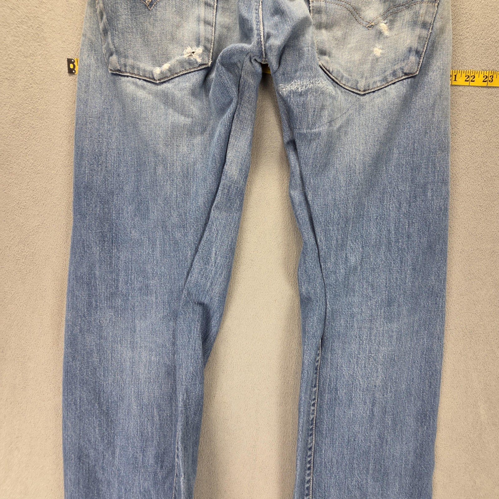 Vintage Levis Engineered Jeans Mens 32×32 Blue Twisted Medium Wash Button Fly